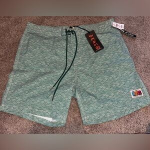 Green Wave Board Shorts